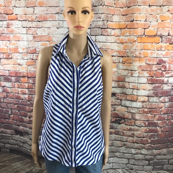 Lauren Ralph Lauren Tops - Ralph Lauren Strip ButtonDown Top